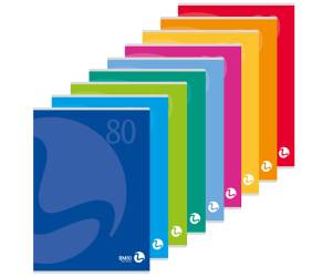 Maxiquaderno Color 80 A4,1 rigo 80 fogli 80 gr copertina 250 gr - 9382