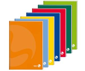 Maxiquaderno Color 80 A4,5 mm 96 fogli 80 gr cartonato - 9824