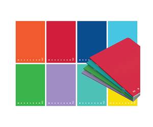 Maxiquaderno Monocromo A4 quadretto 4 mm con margine 38 fogli 100 gr - 9406