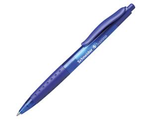 Penna a sfera a scatto Suprimo tratto medio blu - 9980