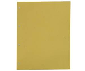 Separatori cartoncino Manilla 200 gr 22 x 30 cm giallo Cartotecnica del Garda - 9497