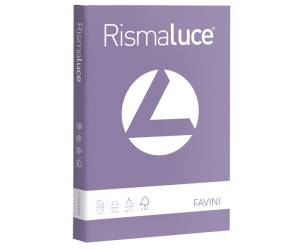 Carta Rismaluce - A4 - 200 gr - viola 49 - conf. 125 fogli - Favini - A67J104 - 8007057616941 - DMwebShop
