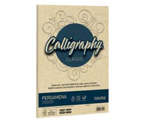 Carta Calligraphy Pergamena - A4 - 90 gr - crema 05 - conf. 50 fogli - Favini - A692204 - 8007057672091 - DMwebShop
