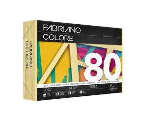 FabrianoColore - A3 - 80 gr - colori tenui banana - conf. 250 fogli - Fabriano - 75029742 - 8001348234760 - DMwebShop