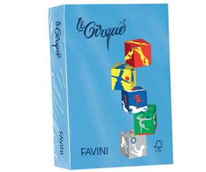 Carta Le Cirque - A3 - 80 gr - azzurro reale 204 - conf. 500 fogli - Favini - A71G353 - 8025478321329 - DMwebShop