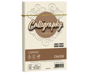 Busta Calligraphy Canvas - 120 x 180 mm - 100 gr - avorio 02 - conf. 25 pezzi - Favini - A57Q417 - 8007057747539 - DMwebShop