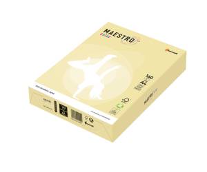 Carta Maestro Color - A4 - 160 gr - giallo tenue YE23 - conf. 250 fogli - Mondi - 7216 - 9003974423890 - DMwebShop