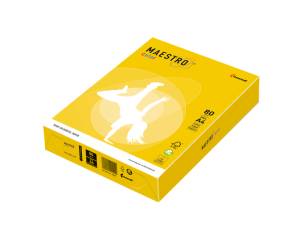 Carta Maestro Color - A4 - 80 gr - giallo forte IG50 - conf. 500 fogli - Mondi - 7042 - 9003974422886 - DMwebShop