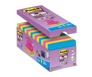 Blocchetto Super Sticky Z Notes - R-330-SS-VP16 - per dispenser - 76 x 76 mm - 90 fogli - conf. 16 blocchi - Post-it - 7100234249 - 51141401508 - DMwebShop