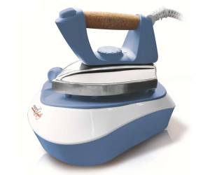 Ferro da stiro Pratica - a caldaia - 23 x 15 x 32 cm - 2000 W - 220/240 V - bianco-azzurro - Melchioni - 118530014 - 8006012291544 - DMwebShop