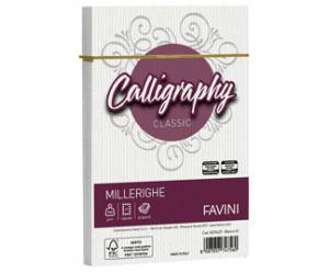 Busta Calligraphy Millerighe 120 x 180 mm 100 gr bianco - 01,10233