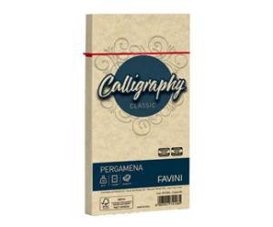 Busta Calligraphy Pergamena 110 x 220 mm 90 gr crema - 05,10213