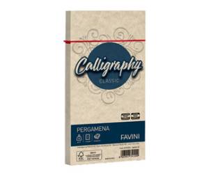 Busta Calligraphy Pergamena 110 x 220 mm 90 gr sabbia - 02,10256