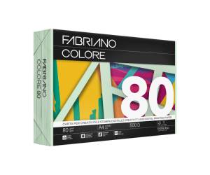 Carta Colore A3,80 gr colori tenui verde chiaro confezione 250 fogli - 10101
