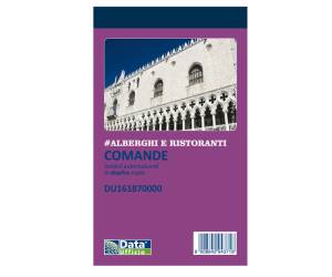 Blocco comande - 25-25 copie autoricopianti - 16,8 x 10 cm - conf. 10 pezzi - Data Ufficio - DU161870000 - 90882A - DMwebShop