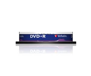 Scatola 10 DVD+R - silver - 4,7 Gb - Verbatim - 43498 - 23942434986 - DMwebShop
