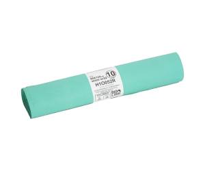 Sacchi bio 90 x 120 cm 120 lt 19 micron verde - 3298