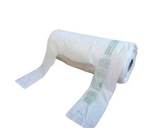 Shoppers Mini 22x50 cm mater bi bianco rotolo 200 pezzi - 3482