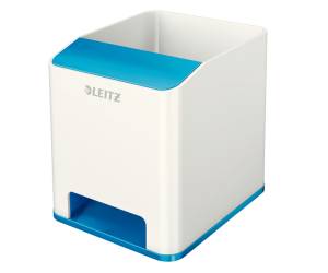 Portapenne con amplificatore WOW - 9 x 10 x 10 cm - blu - Leitz - 53631036 - 4002432113682 - DMwebShop