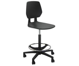 Sedia alta tecnigrafo ESOS PG - PPL - con poggiapiedi - nero - Unisit - EOPGAPP nero - 8053470179273 - DMwebShop