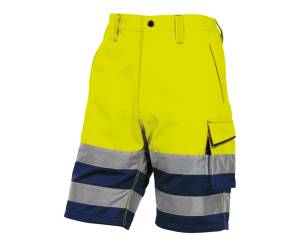 Bermuda da lavoro PHBE2 alta visibilita panostyle taglia L giallo fluo - 23446