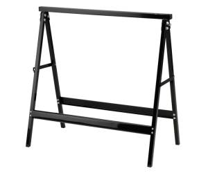 Cavalletto 76 x 37 x 78 cm 100 kg acciaio verniciato nero - 22827