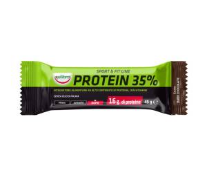 Integratore Sport e Fit Line Protein 35 gusto dark chocolate 45 gr - 23718
