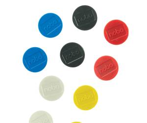 Magneti diametro 3,8 cm colori assortiti - 23309