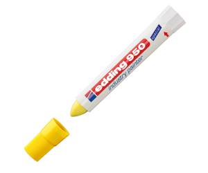 Marcatore a cera 950 punta tonda 10 mm giallo - 21350