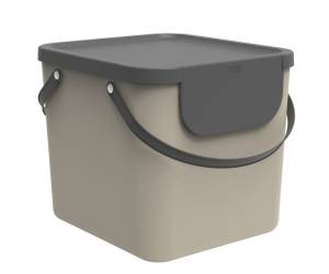 Pattumiera Albula 40 lt cappuccino - 24903