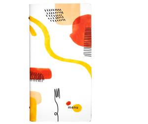 PortaMenu linea Spaghetti 18x31,6 cm bianco - 24937