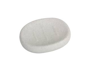 Portasapone linea Stone bianco - 24203