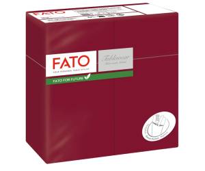 Quick pocket linea AirLaid 40 x 40 cm bordeaux - 23794