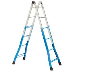 Scala telescopica Everest 4,4 gradini acciaio - 22830