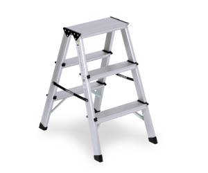 Scaletta doppia salita alluminio - 22826