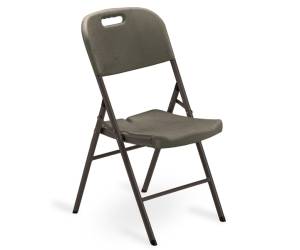 Sedia Horeca pieghevole 88 x 50 x 45 cm HDPE noce - 25015