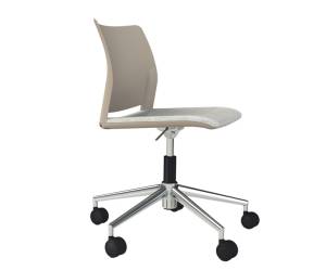 Seduta Home Office Alpha APGT senza braccioli beige - 21259