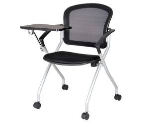 Seduta conferenza Phoenix con tavoletta nero - 21203