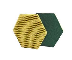 Spugne in fibra 96Hex doppia funzione - 24924