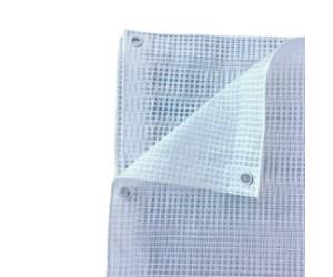 Telo retinato Jolly per coperture 300 x 400 cm PE trasparente - 25011