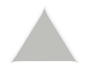 Tenda a vela triangolare ombreggiante 3,6 x 3,6 x 3,6 mt PL cenere - 24995