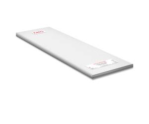 Tovaglia carta riciclata 100 x 100 cm bianco - 23786