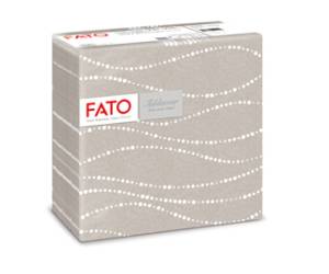 Tovagliolo linea AirLaid carta 40 x 40 cm perla tortora - 24157