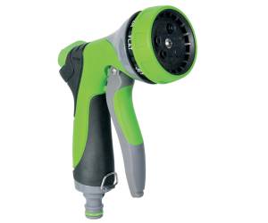 Pistola a doccia 7 getti alluminio - 25112