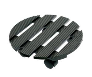 Trolley portavaso in WPC idrorepellente diametro 30 cm - 25102