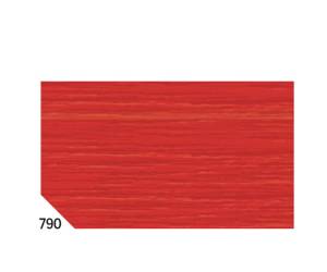 Carta crespa 50 x 250 cm 48 gr m2 rosso ciliegia 790 confezione 10 rotoli - 11198