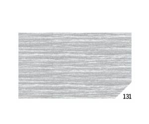 Carta crespa 50x150 cm argento metal 131 confezione 10 rotoli - 11197
