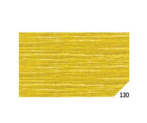 Carta crespa 50x150 cm oro metal 130 confezione 10 rotoli - 11201