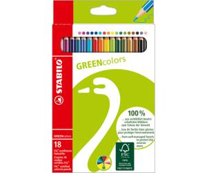 Pastelli GreenColors diametro mina 2,5 mm astuccio 18 pezzi - 10959