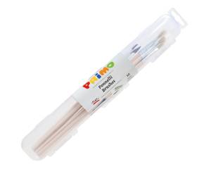 Pennelli e Portapennelli in ppl astuccio con 5,5 pennelli - 11035